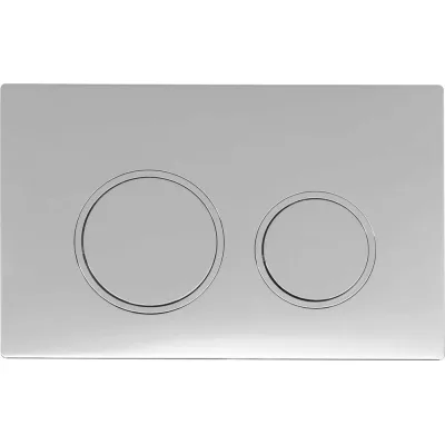 Кнопка смыва двойная Aquanet AQ-PRO-SLIM-02CR АВC хром (380295) 00380295