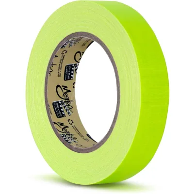 Клейкая лента Magtape Ultra Matt Fluorescent гаффа тейп 25мм x 25м желтый CTULTRA25NYE25