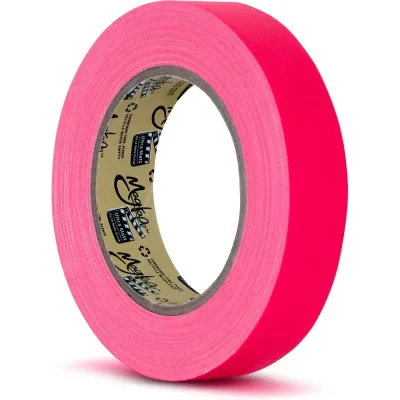 Клейкая лента Magtape Ultra Matt Fluorescent - Гаффа тейп 25мм x 25м - Розовый CTULTRA25NPK25