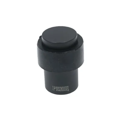 Дверной ограничитель Ренц напольный, черный - черный INDS 34 Black/Black