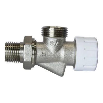 Клапан термостатический VRT со сгоном угловой осевой 1/2'' _ 3/4'' нар/нар 556963
