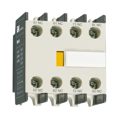 Приставка IEK ПКИ-40 дополнительные контакты 4з KPK10-40