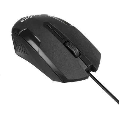 Мышь ExeGate Professional Standard SH-9025 USB, оптическая, 1000dpi, 3D, 3 кнопки и колесо прокрутки, длина кабеля 1,35м, черная, Color Box 264096