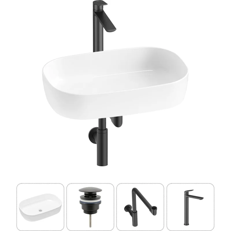Накладная раковина для ванной Lavinia Boho комнаты Bathroom Sink в наборе 4 в 1 20217568R