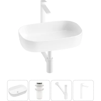 Накладная раковина для ванной Lavinia Boho комнаты Bathroom Sink в наборе 4 в 1 20217510R