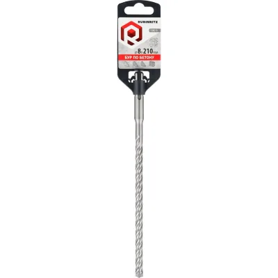 Бур Rubinritz SDS+ 4 Solid Quadro TOP 8x210 1208210