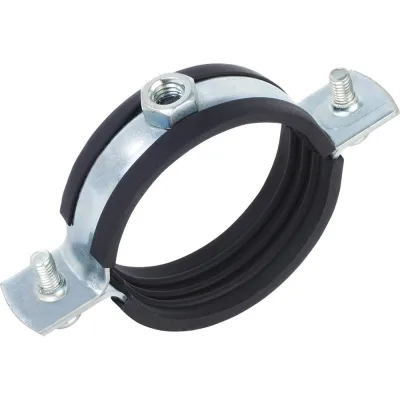 Трубный хомут КРЕП-КОМП нержавеющий 1 1/2" (44-50) М8 304 20х1,5мм TR1 1/2М8SS52