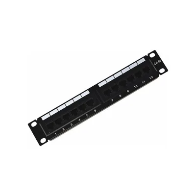 Патч-панель ООО Лентамет 10, 1U, 12 портов RJ-45, категория 5e, UTP 16607