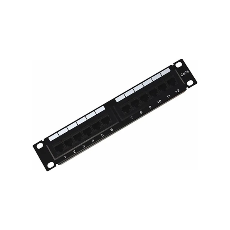 Патч-панель ООО Лентамет 10, 1U, 12 портов RJ-45, категория 5e, UTP 16607