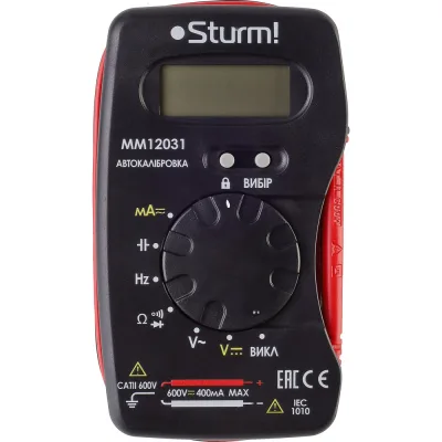 Мультиметр Sturm MM12031
