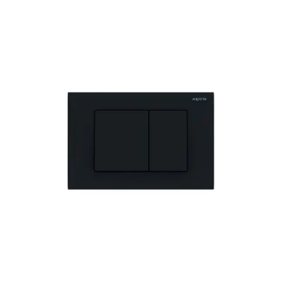 Панель смыва AQUATEK черная матовая (клавиши квадрат) KDI-0000012 (001D) 00000119405