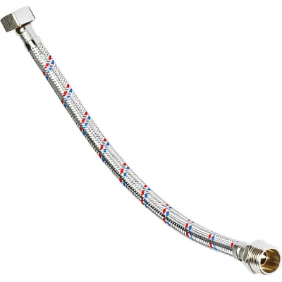 Гибкая подводка для воды Altstream BASE ГИГАНТ d20мм, 1/2", г/ш, 50см 023011205