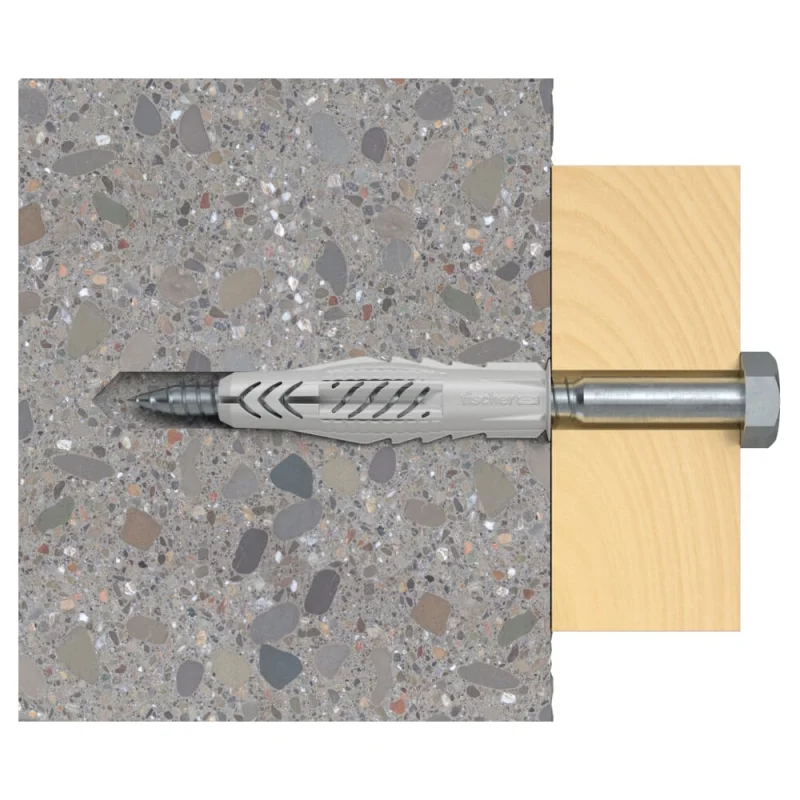 Дюбель с шурупом Fischer UX 10x60 R S K 90880