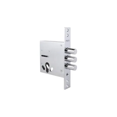 Корпус врезного замка цилиндровый Punto MDV30/C-65.00 CP хром тех.уп. 60609