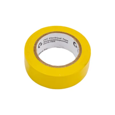 Изоляционная лента ULTIMA ПВХ, цвет желтый 1910yellow