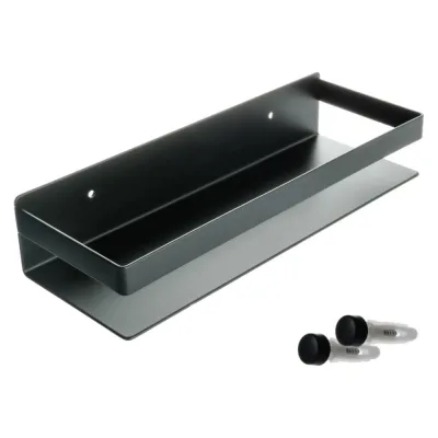 Прямоугольная полка FIXSEN Hotel одноэтажна, черная FX-31003G