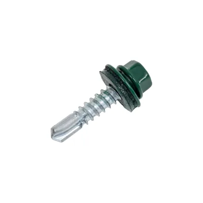 Саморез ШГК Доброга 5,5x25 RAL6005 Темно-зеленый 10 шт ЦБ-0037987