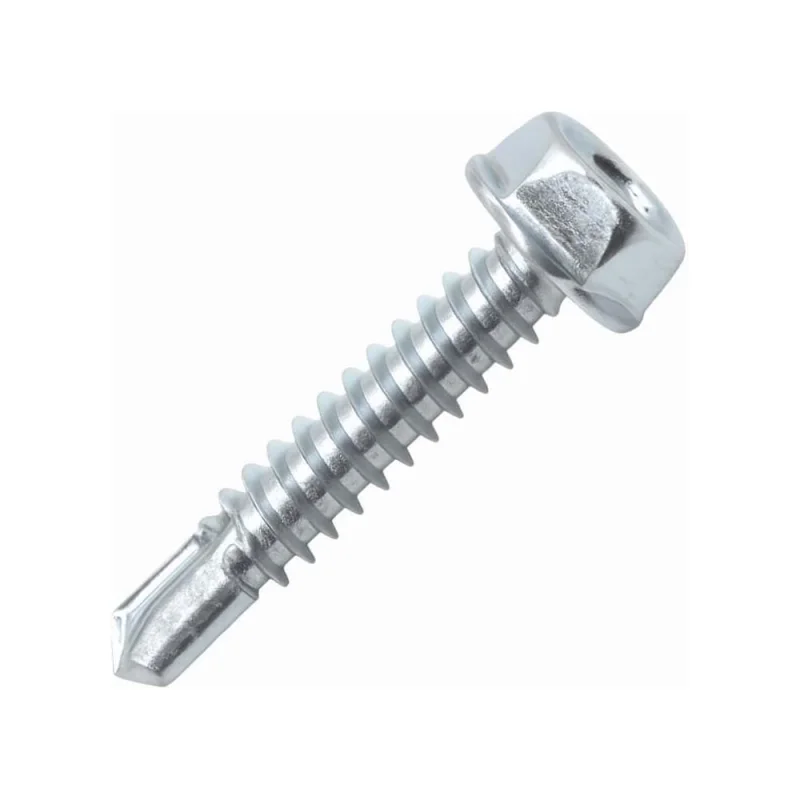 Саморез Stalmax LS-DIN 7504K 6,3х25 со сверлом, шестигранной головкой и прессшайбой (арт. 11923) оцинкованная сталь (уп. 500 шт) 11923-023