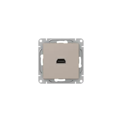 Механизм розетки EKF Эпика HDMI, кремовый UP1-SOI-HDMI
