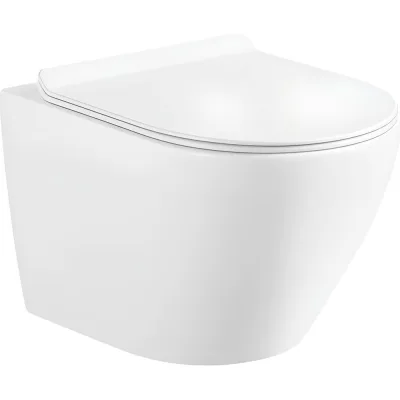 Унитаз подвесной Selena Circulo б/о в/к микролифт C001WG 123-0218