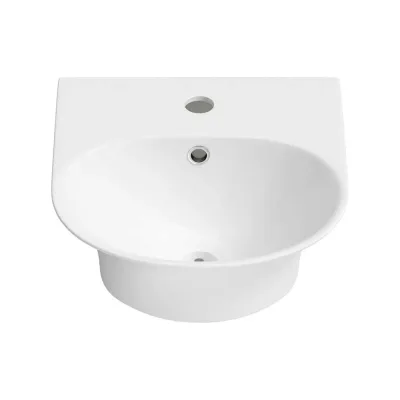 Настенная или накладная раковина Lavinia Boho Bathroom Sink, 34х36 см, с отверстием под смеситель 33311071
