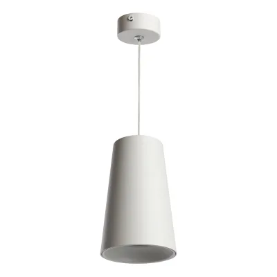 Потолочный светильник FERON ml1858 barrel bell levitation на подвесе, 1,7 м, mr16, 35w, 230v, белый, 48422
