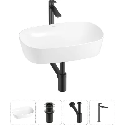 Набор Wellsee 4 в 1 Ground Breaking накладная раковина 50x39 см 20212342R