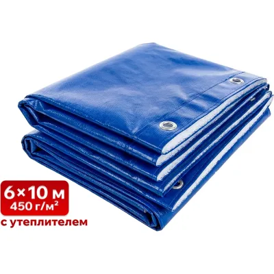 Тент ПВХ с утеплителем SAMGRUPP 6x10 м2 60 м2 450-500 г/м2 SAMP-0799450610П