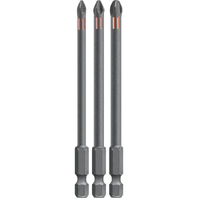 Набор бит kwb TORSION 3 шт, PH1, PH2, PH3, 100 мм 123040