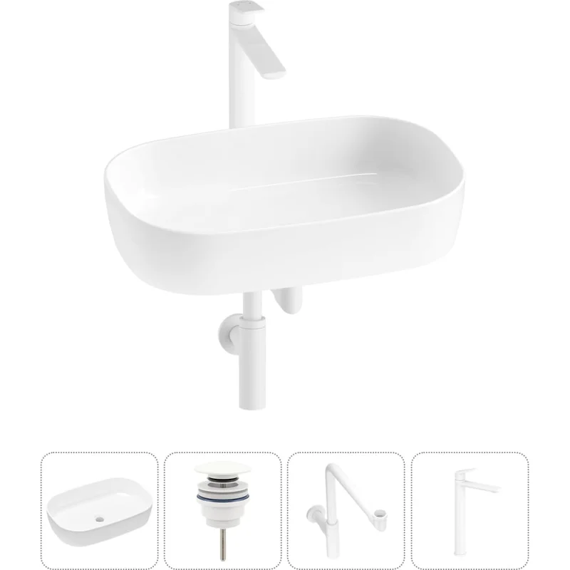 Накладная раковина для ванной Lavinia Boho комнаты Bathroom Sink в наборе 4 в 1 20217570R