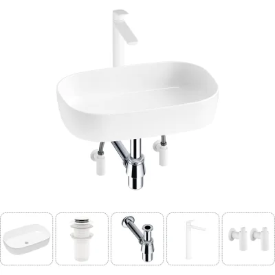 Накладная раковина для ванной Lavinia Boho комнаты Bathroom Sink в наборе 5 в 1 20217486R