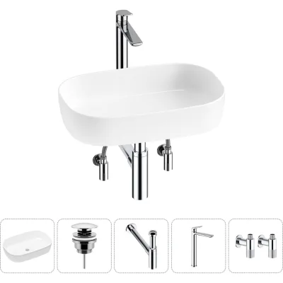 Накладная раковина для ванной Lavinia Boho комнаты Bathroom Sink в наборе 5 в 1 20217547R