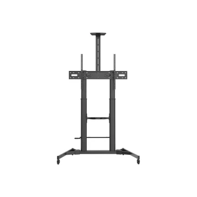 Мобильная стойка для ТВ Digis DSM-P1106CH 55"-100" до 100 кг, VESA до 1000x600мм, наклон -15/+5 безинструментальная регулировка высоты ТВ и полок для камеры и источников 0 36578
