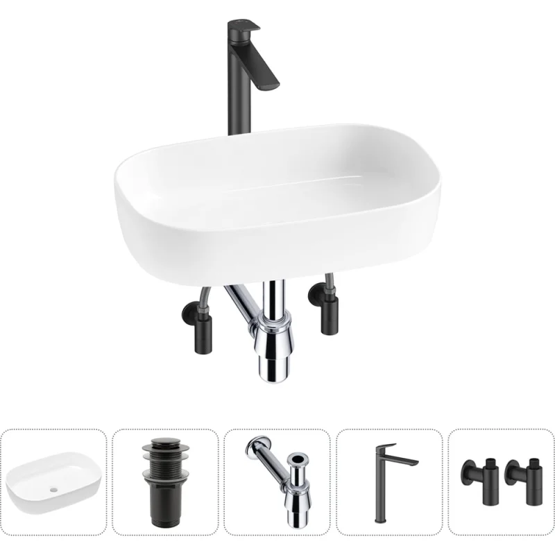 Накладная раковина для ванной Lavinia Boho комнаты Bathroom Sink в наборе 5 в 1 20217484R