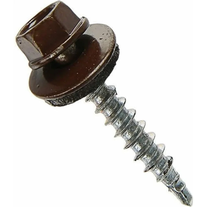 Кровельный саморез крепежная техника коричневый, 4,8x29, RAL 8017 25 шт. 11140