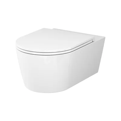 Подвесной унитаз с сиденьем микролифт AM.PM Func 54 см FlashClean C8F1701SC