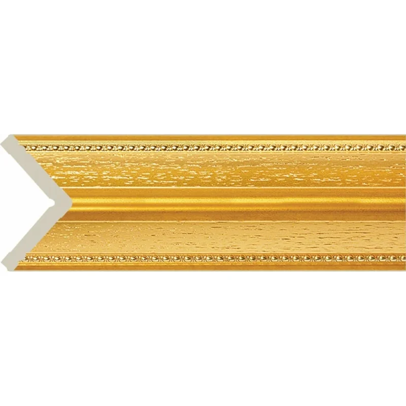 Угол Cosca Decor интерьерный багет, 45 мм, золотой СПБ023857