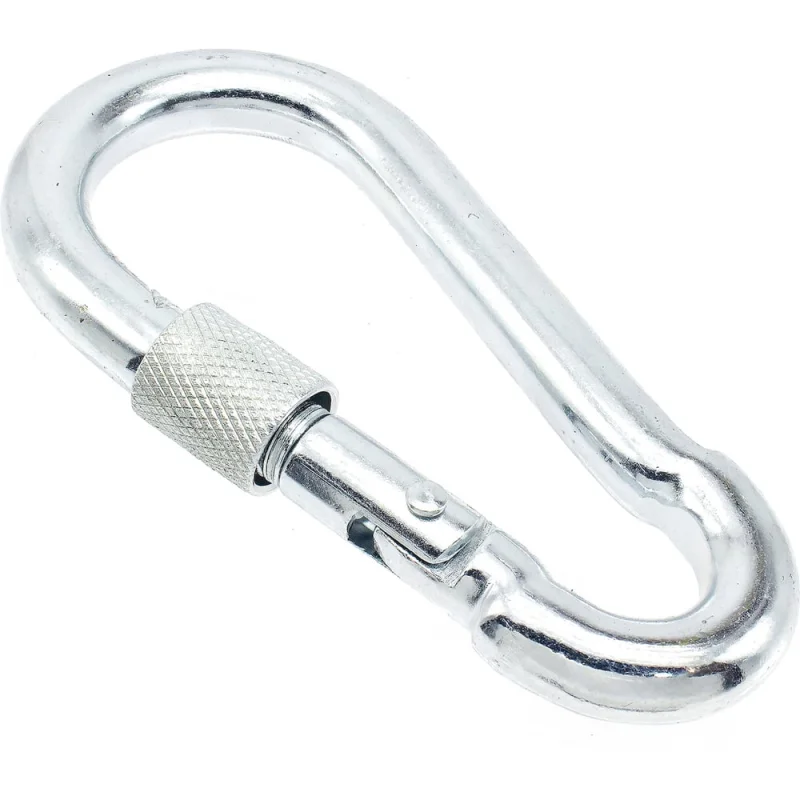 Карабины с муфтой BOWT 12 мм, оцинкованные, DIN 5299d, 6 шт. B03552