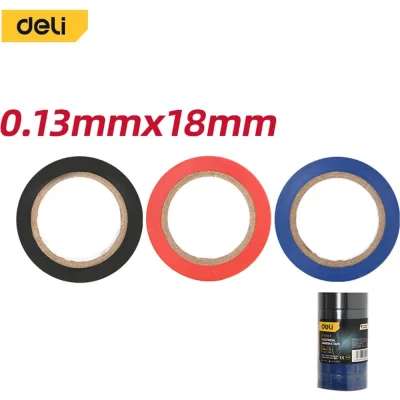 Набор изолент DELI 6шт 9м х 18мм х 0,13мм DL5264-6 211196