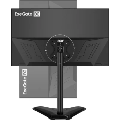 Настольная подставка ExeGate EDM1-3210-11D для одного монитора 15"-32", VESA 75x75, 100x100, макс. нагрузка 10 кг, наклон -45/+45, поворот -45/+45, регул 297365