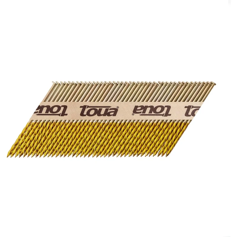 Гвоздь по дереву TOUA D34, 3,05х75 мм, Scr EG, 2000 шт. 30575SCREG