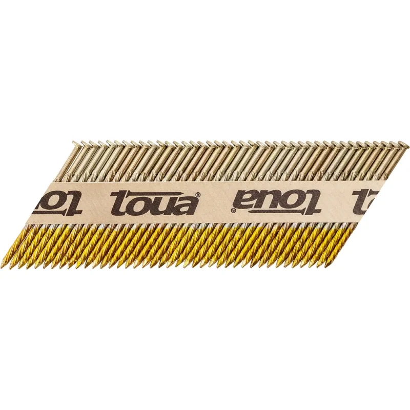 Гвоздь по дереву TOUA D34, 2,87х50 мм, Scr EG, 3000 шт. 28750SCREG