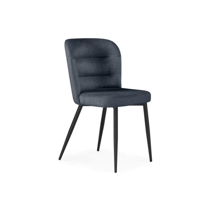 Стул на металлокаркасе Woodville Kilian dark gray/black 15846