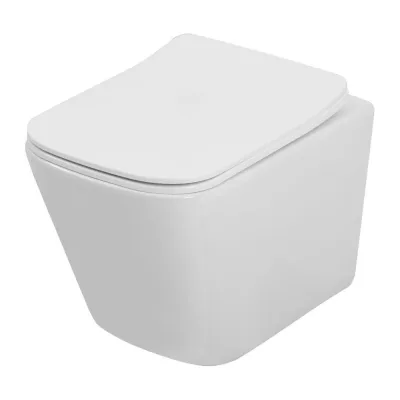 Унитаз с сидением Logan L2W NEW SHORT TORNADO подвесной Soft Close -SLIMSEAT 00342541