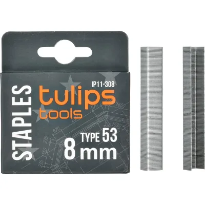 Скобы тип 53 (1000 шт; 8 мм) для степлера Tulips tools IP11-308