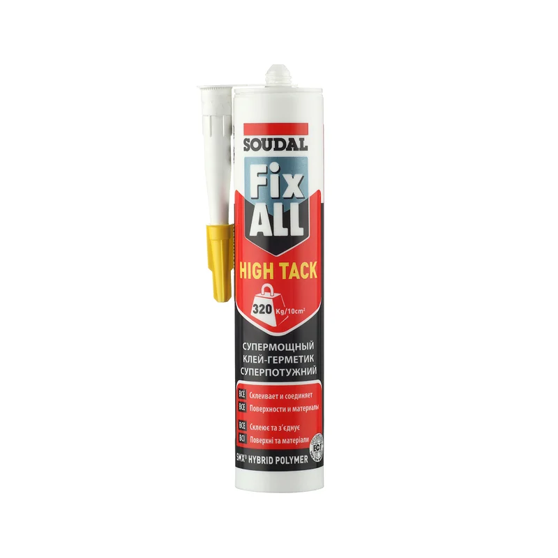Клей-герметик гибридный Soudal Fix All High Tack белый 290 мл