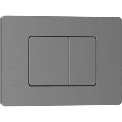 Кнопка смыва IBERICA BLANCA INOX-C нержавеющая сталь, вороненая сталь () IB.B011.008.000