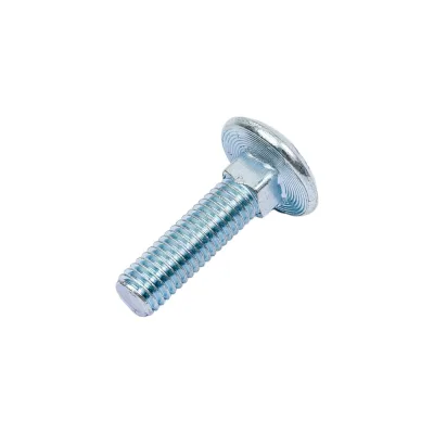 Мебельный болт Element DIN 603 8x30 белый цинк 30 шт 102740