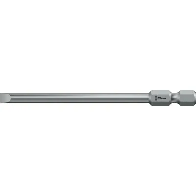 Бита WERA БИТЫ 800/4 Z SL, 1/4" E6.3, SL 1.2 x 6.5 x 50 мм WE-059337