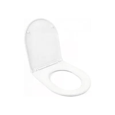 Сиденье для унитаза WAVE RING дюропласт, микролифт, белый глянец 557911
